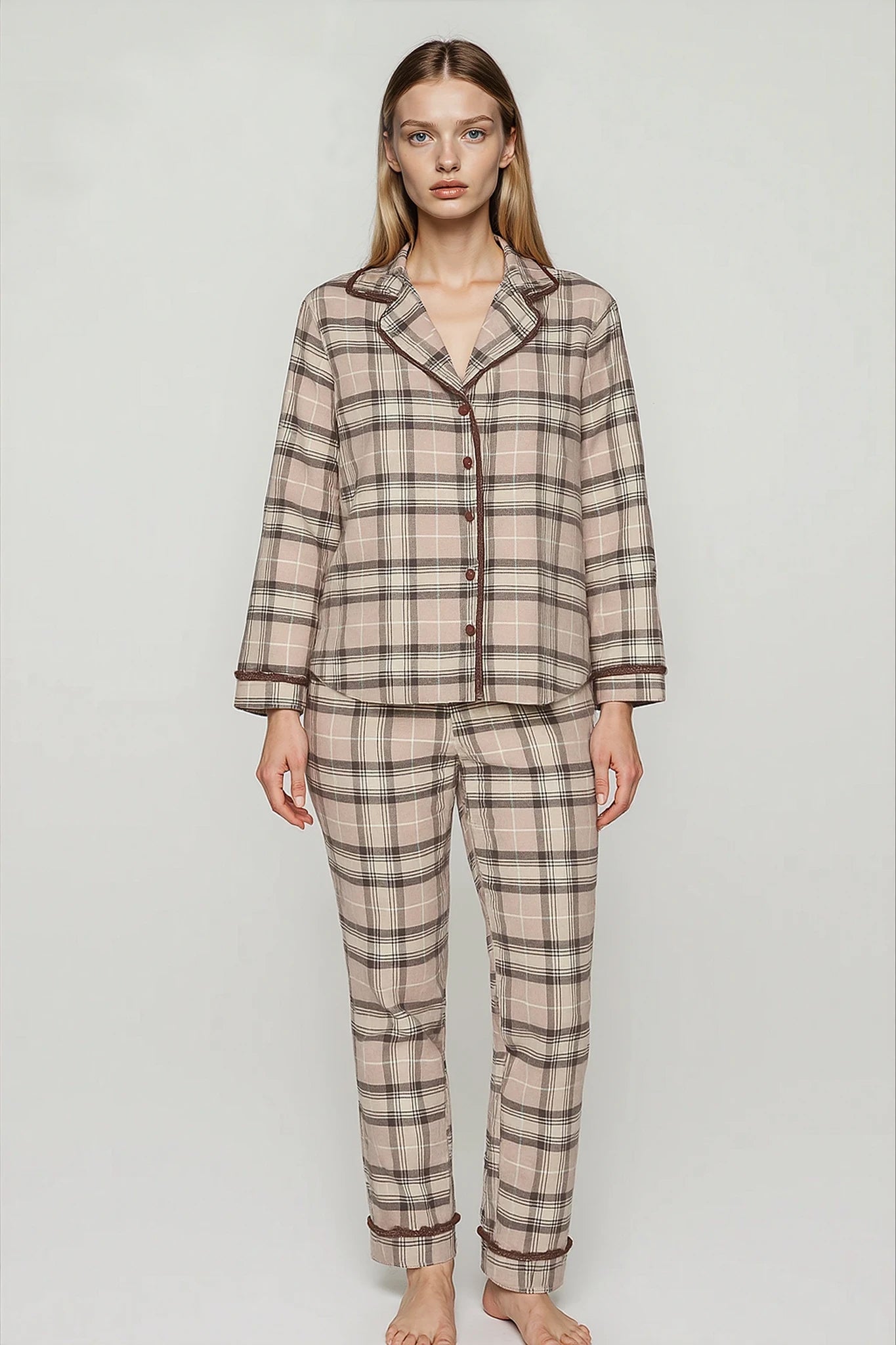 Pijama Classic Flanela Soft Minori