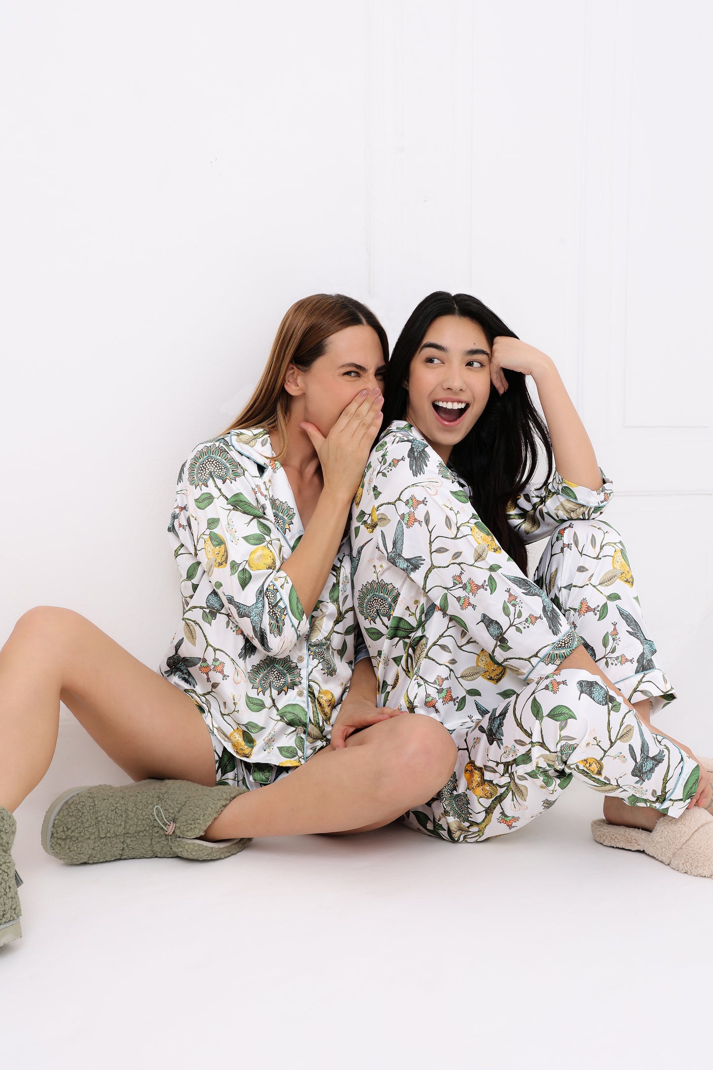 Pijama Classic Longo Satin Limoncello