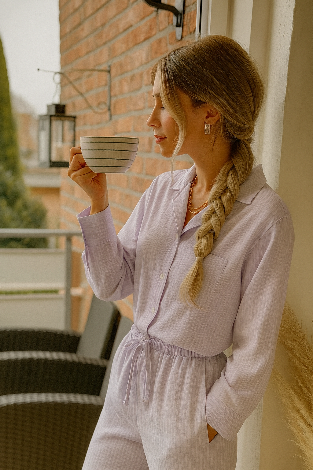 Camisa Breezy Lilla Soft