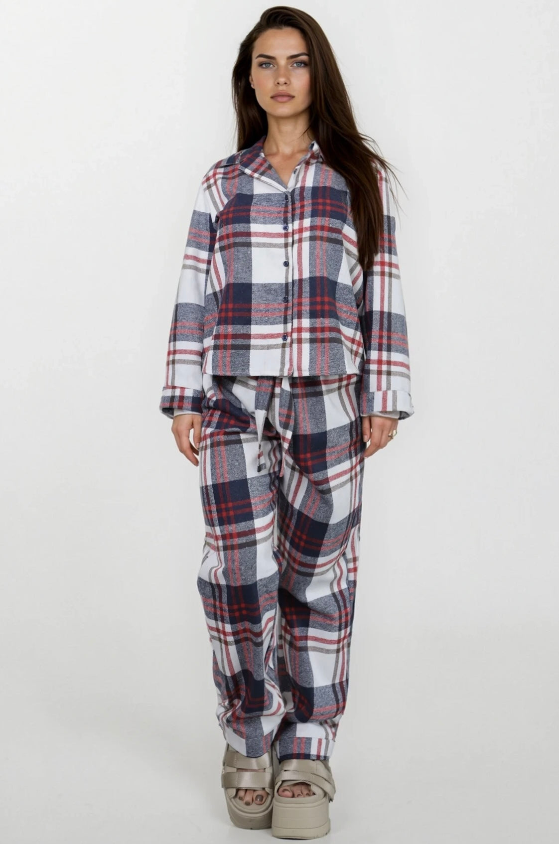 Pijama Classic Flanela Positano