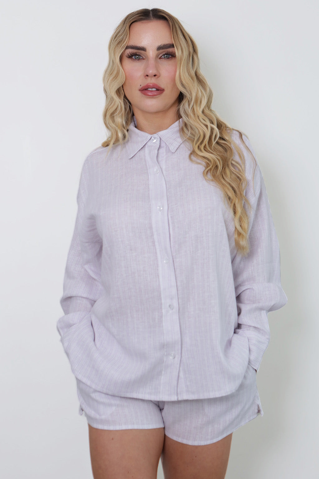 Camisa Breezy Lilla Soft