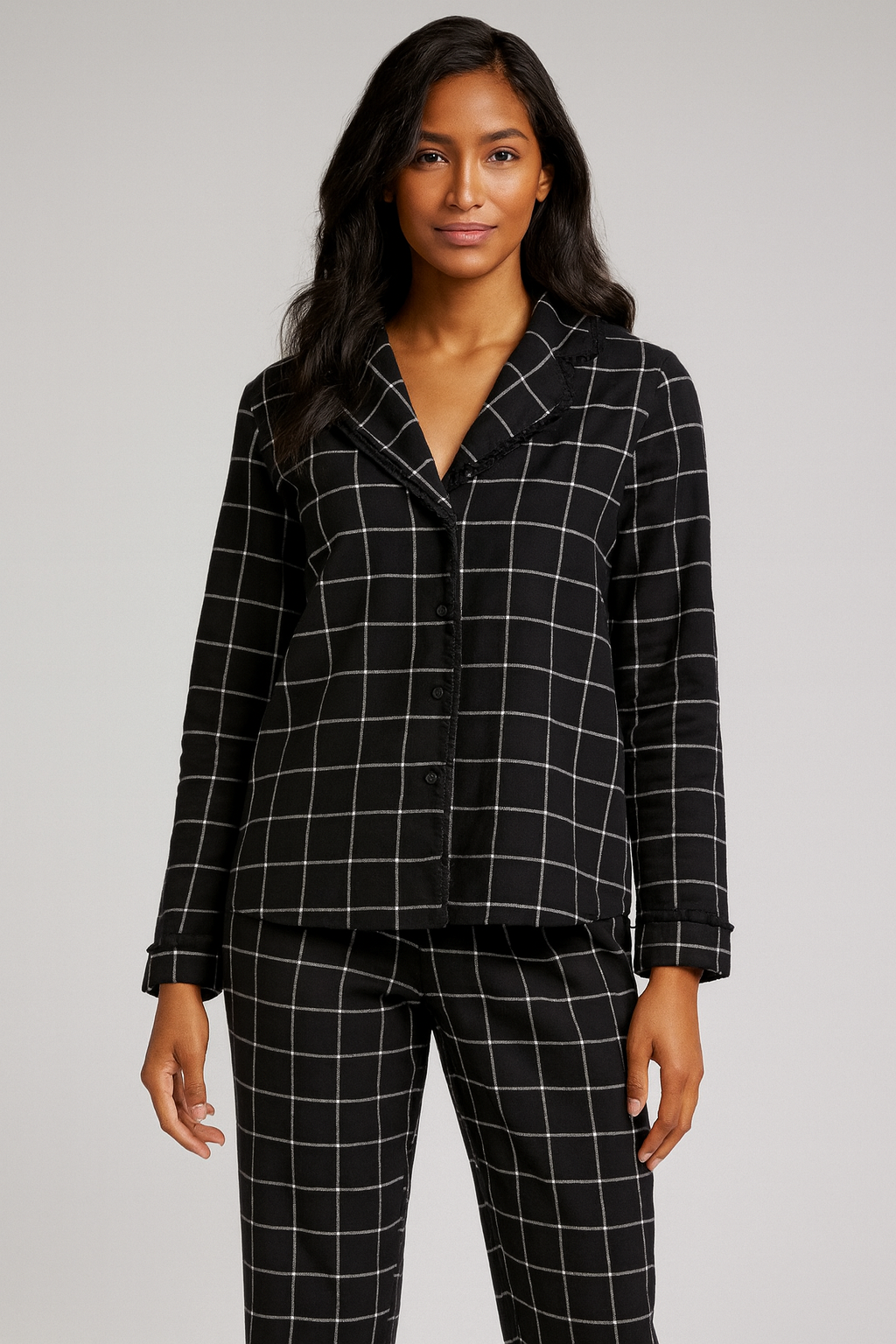 Pijama Classic Flanela Soft Maiori