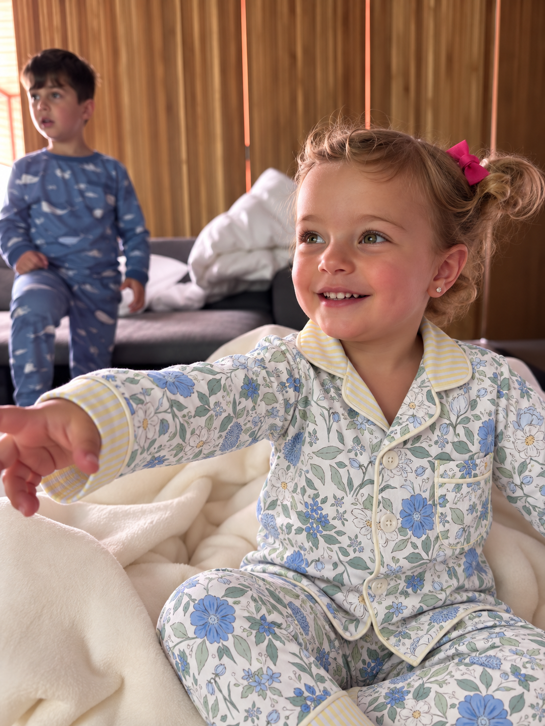 Pijama Classic Longo Santorini Mornings Infantil
