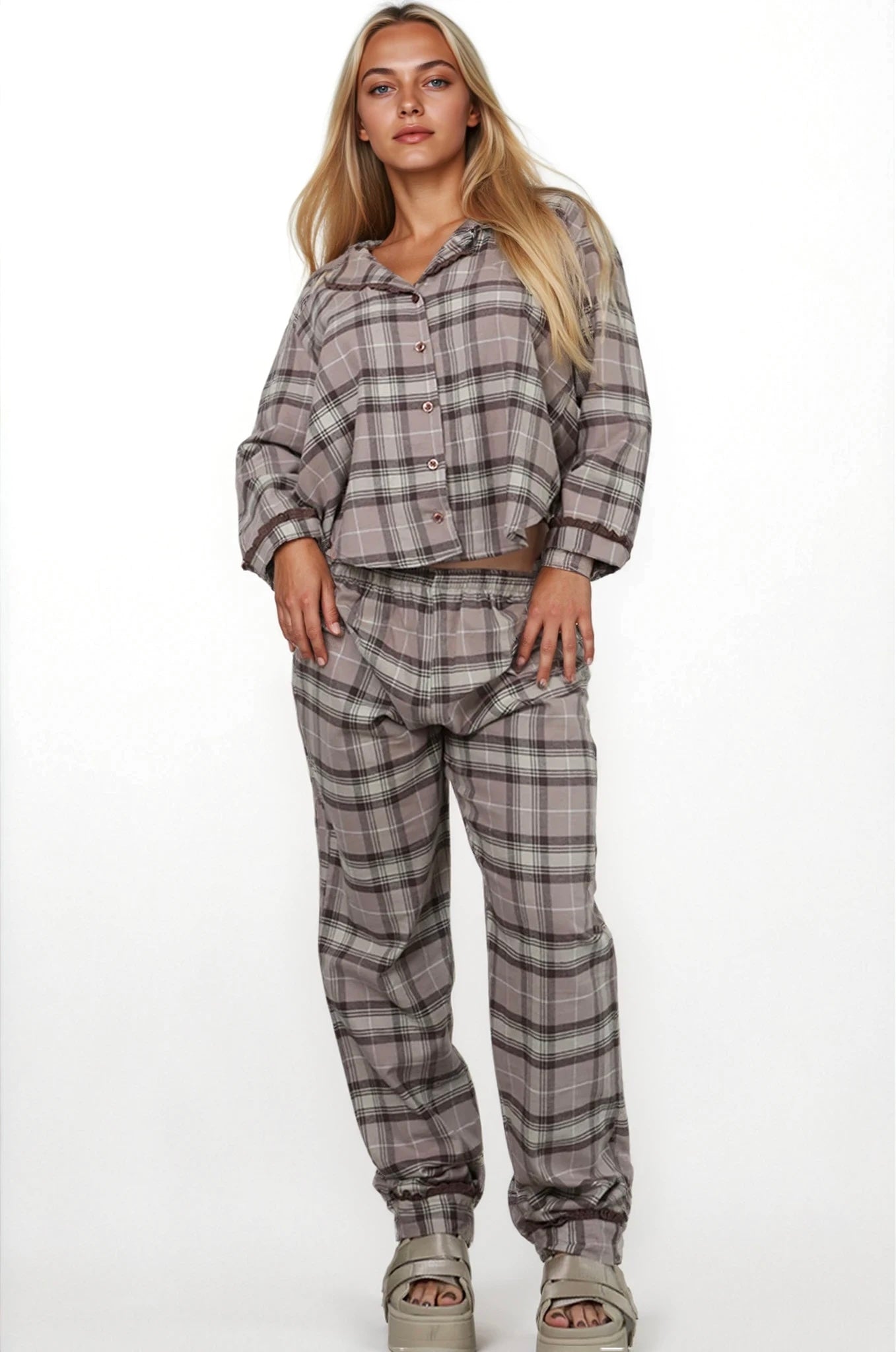 Pijama Classic Flanela Soft Minori