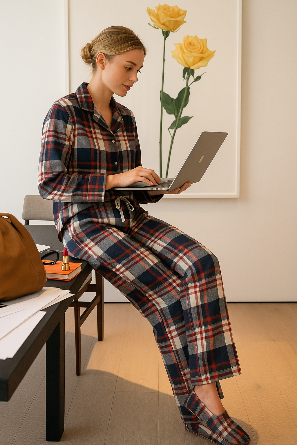 Pijama Classic Flanela Positano