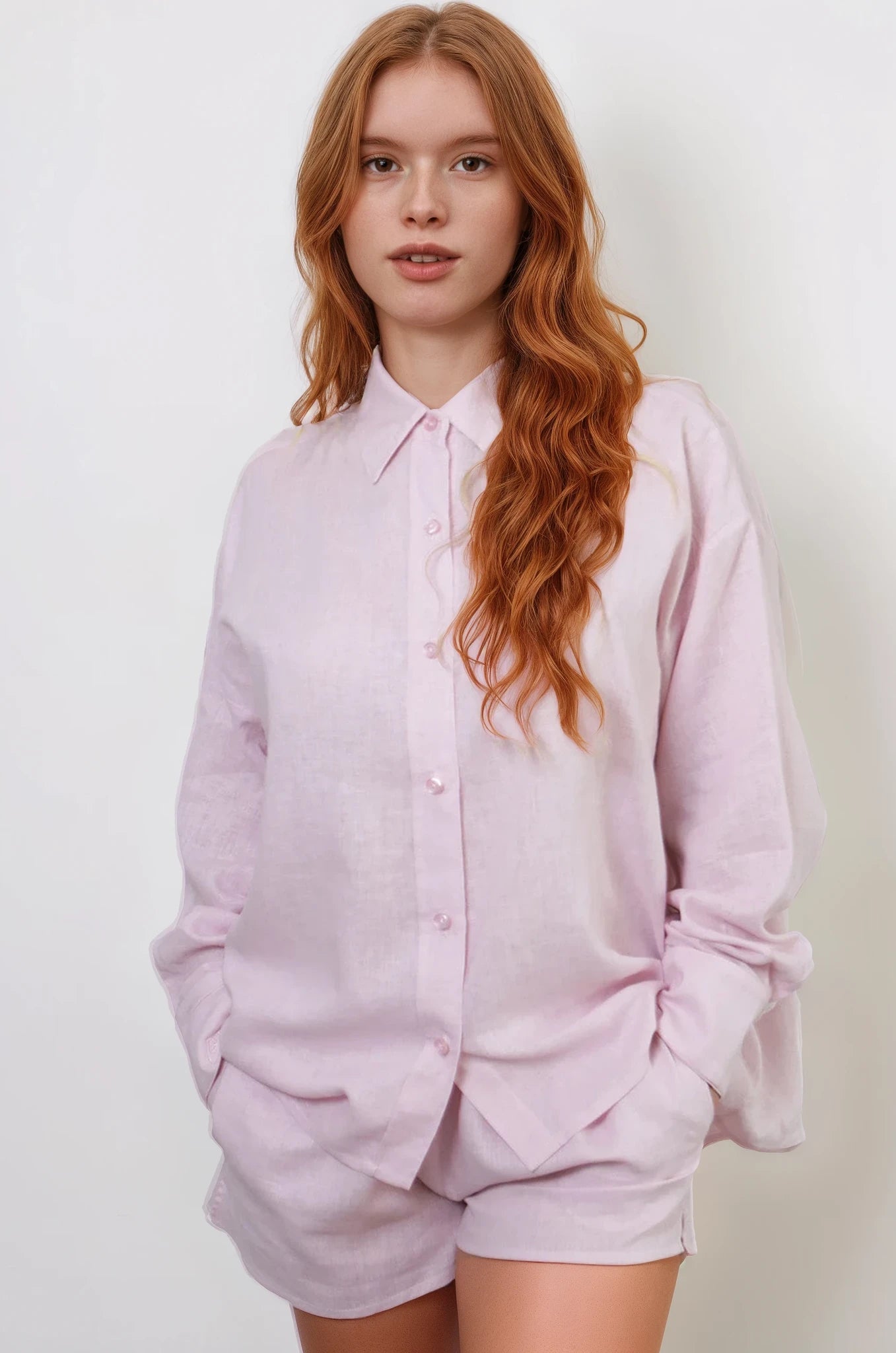 Camisa Breezy Rosa Giz