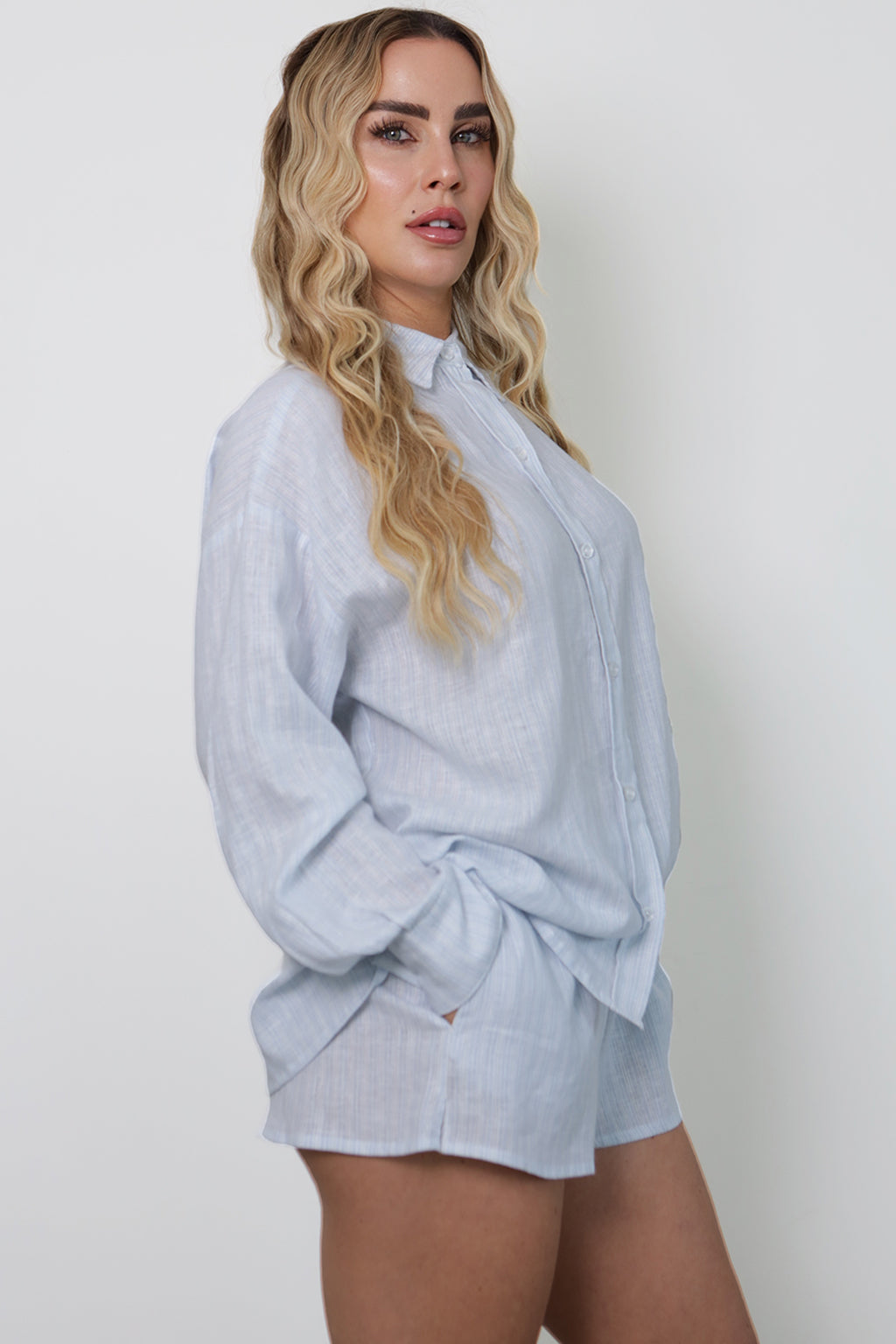 Shorts Breezy Azul Sereno