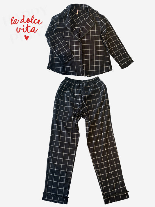 Pijama Classic Flanela Soft Maiori