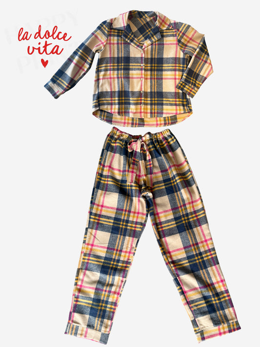 Pijama Classic Flanela Amalfi